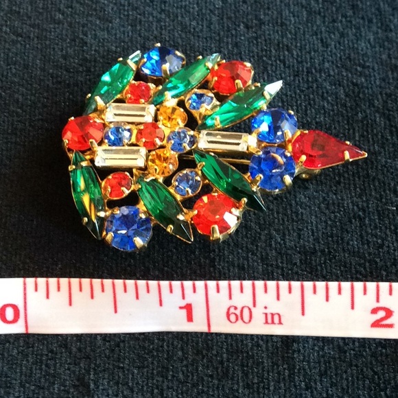 Vintage New Christmas Tree Brooch - Picture 3 of 6